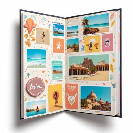 Wanderlust Scrapbook Templates